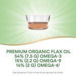 Nature's Way Organic Flax Oil Omega-3, 6, 9
