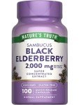Nature's Truth Black Elderberry Capsules – 100 Count