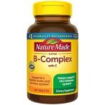 Nature Made Super B Complex + Vitamin C, 140 Tablets
