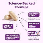 Milk Thistle Liver Detox & Cleanse Capsules