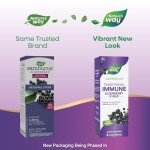 Nature’s Way Elderberry Immune Support Syrup, 8 Fl Oz