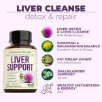 Milk Thistle Liver Detox & Cleanse Capsules
