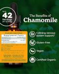 Organic Chamomile Liquid Extract for Calm Support