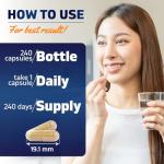 Vitamatic Chamomile 2500 mg - 240 Veg Capsules