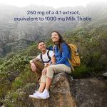 Puritan's Milk Thistle 4:1 Extract 1000mg 180 Softgels (Silymarin) Liver Health