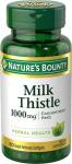 Nature's Bounty Milk Thistle 1000mg Softgels, 50 Ct