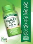 Ginger Root Capsules 1,500mg - 100 Count