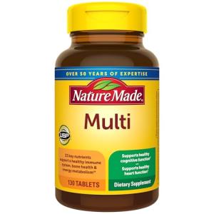 Nature Made Multivitamins with Vitamin D3 & Iron