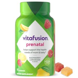 Vitafusion Prenatal Gummies with Folate & DHA