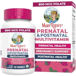 MaryRuth Organics USDA Organic Prenatal Gummies