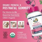 MaryRuth Organics USDA Organic Prenatal Gummies