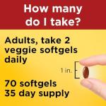 Nature Made Algae Oil Omega-3 Veggie Softgels