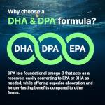 Vegan Omega 3 Algae Oil Softgels, Lemon Flavor