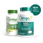 OVEGA-3 Plant-Based Omega-3 Daily Softgels, 60 Count