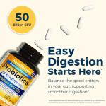 NewRhythm 50 Billion CFU Probiotics, 20 Strains