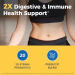 NewRhythm 50 Billion CFU Probiotics, 20 Strains