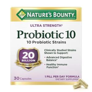 Nature's Bounty Ultra Strength Probiotic 10 – 30 Capsules