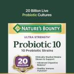Nature's Bounty Ultra Strength Probiotic 10 – 30 Capsules