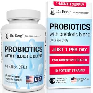 Dr. Berg Probiotic - 30 Digestive Health Capsules