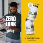 Grass Fed Whey Protein Powder, Vanilla Bean, 24G