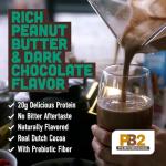 PB2 Vegan Peanut Protein Powder with Cocoa, 20g
