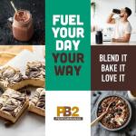 PB2 Vegan Peanut Protein Powder with Cocoa, 20g