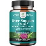 Liver Support NAC & Milk Thistle Capsules
