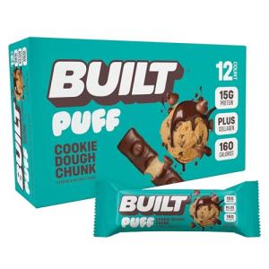 Built Bar Puff Protein Bars, Cookie Dough Chunk