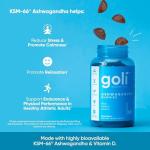 Goli Ashwagandha & Vitamin D Gummies - 60 Count