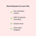 OLLY Prenatal Gummy Multivitamin with Omega 3 DHA