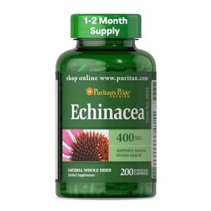 Echinacea Herbal Supplement for Immune Health, 400mg