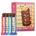 Misfits Protein Bar Variety Pack - 12 Bars