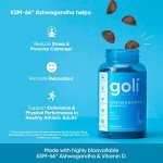 Goli Ashwagandha & Vitamin D Gummies - 60 Count