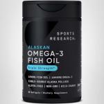 Triple Strength Omega 3 Fish Oil Supplement, 1250 mg