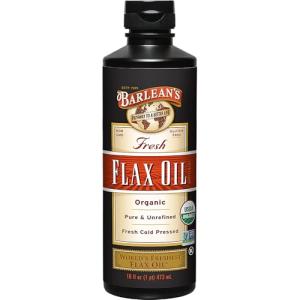 Barlean's Organic Cold Pressed Flaxseed Oil, 16 oz