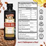 Barlean's Organic Cold Pressed Flaxseed Oil, 16 oz