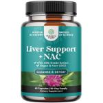 Liver Support NAC & Milk Thistle Capsules