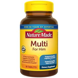 Nature Made Iron-Free Multivitamin for Men, 90 Tablets