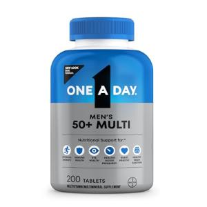 One A Day Men’s 50+ Multivitamin, 200 Tablets