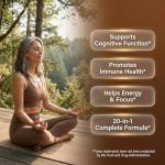 Clean Nutraceuticals Lion's Mane Mushroom Supplement Blend