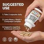 Clean Nutraceuticals Lion's Mane Mushroom Supplement Blend