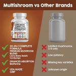 Clean Nutraceuticals Lion's Mane Mushroom Supplement Blend