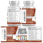 Clean Nutraceuticals Lion's Mane Mushroom Supplement Blend
