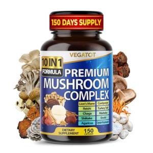 10-in-1 Mushroom Supplement for Focus & Memory