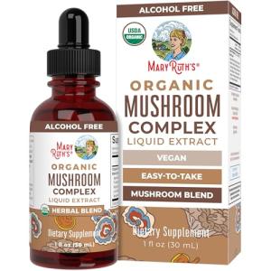MARYRUTH'S Organic Mushroom Complex - 30 Servings