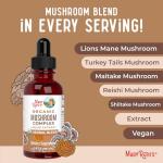 MARYRUTH'S Organic Mushroom Complex - 30 Servings