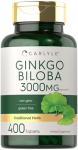 Carlyle Ginkgo Biloba Herbal Supplement - 400 Tablets