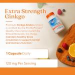 Doctor's Best Ginkgo Biloba for Memory Support