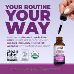 MaryRuth Organics Sugar-Free Elderberry Syrup 1 Fl Oz