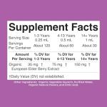 MaryRuth Organics Sugar-Free Elderberry Syrup 1 Fl Oz